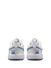Nike White Infant Court Borough Low  Trainers - Image 3 of 9
