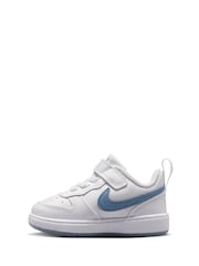 Nike White Infant Court Borough Low  Trainers - Image 5 of 9
