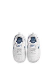Nike White Infant Court Borough Low  Trainers - Image 9 of 9