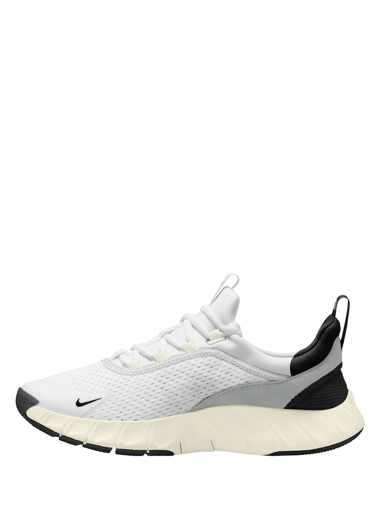 Nike White/Blue Youth Free Ride Trainers - Image 1 of 1 Nike White/Blue Youth Free Ride Trainers - Image 1 of 1