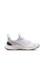 Nike White/Blue Youth Free Ride Trainers - Image 3 of 8