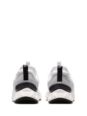 Nike White/Blue Youth Free Ride Trainers - Image 4 of 8