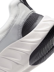Nike White/Blue Youth Free Ride Trainers - Image 7 of 8