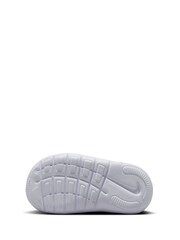 Nike White/Pink Orange Infant Flex Runner 4 Trainers - Image 8 of 9