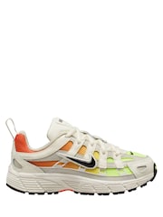 Nike White Junior P-6000 Fade Trainers - Image 1 of 4