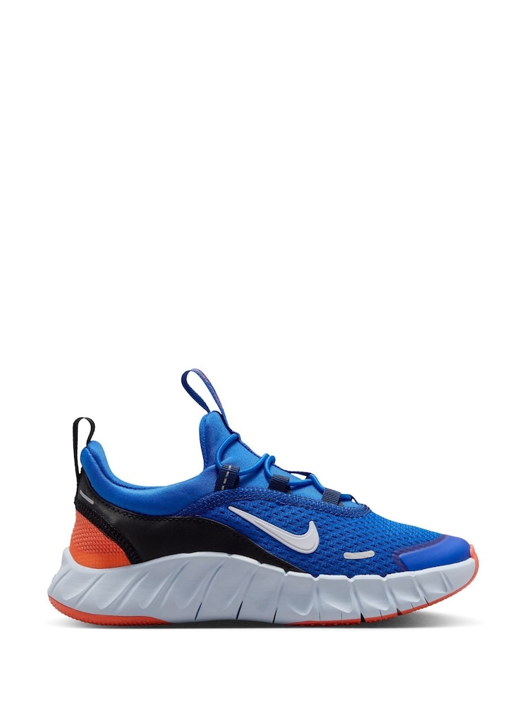 Nike Blue Junior Free Ride Trainers - Image 1 of 7