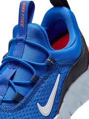 Nike Blue Junior Free Ride Trainers - Image 6 of 7