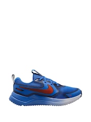 Nike Crystal Blue Youth Cosmic Runner Trainers - Image 1 of 4