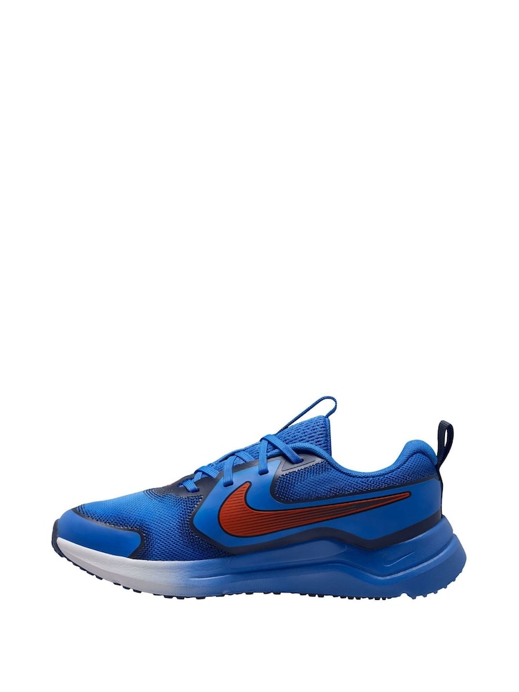 Nike Crystal Blue Youth Cosmic Runner Trainers - Image 2 of 4