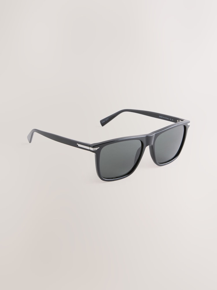 Black Preppy Sunglasses - Image 1 of 3