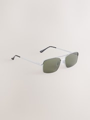 Silver Navigator Sunglasses - Image 1 of 3