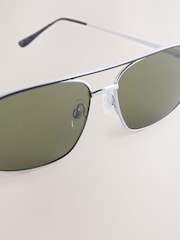Silver Navigator Sunglasses - Image 3 of 3