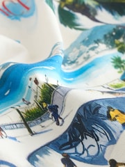 Ecru Skate Back Print Short Sleeve Graphic T-Shirt (3-16yrs) - Image 4 of 4