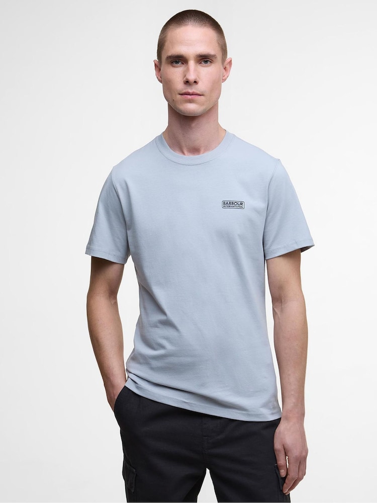 Barbour® International Grey Small Logo T Ultimate T-Shirt - Image 1 of 6