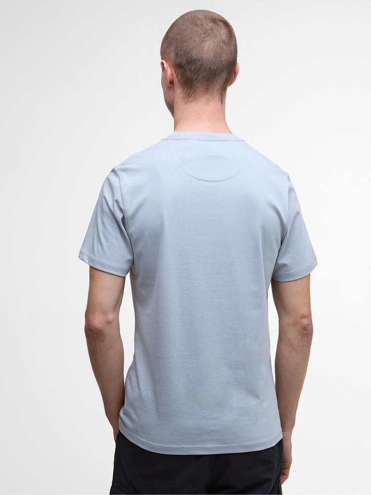 Barbour® International Grey Small Logo T Ultimate T-Shirt - Image 2 of 6 Barbour® International Grey Small Logo T Ultimate T-Shirt - Image 2 of 6