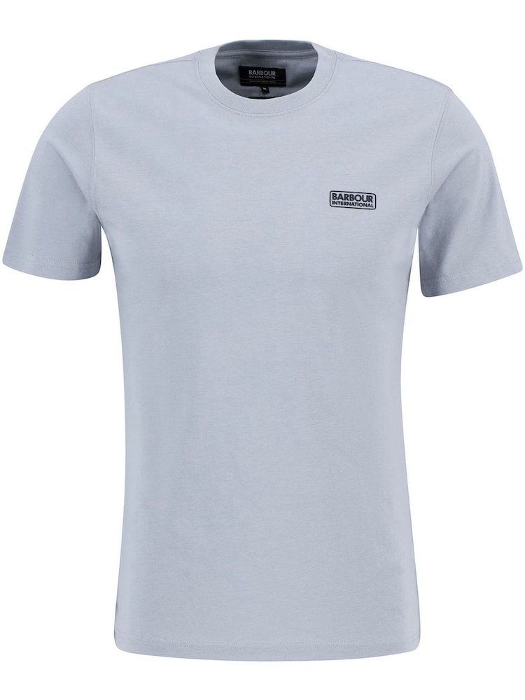 Barbour® International Grey Small Logo T Ultimate T-Shirt - Image 6 of 6