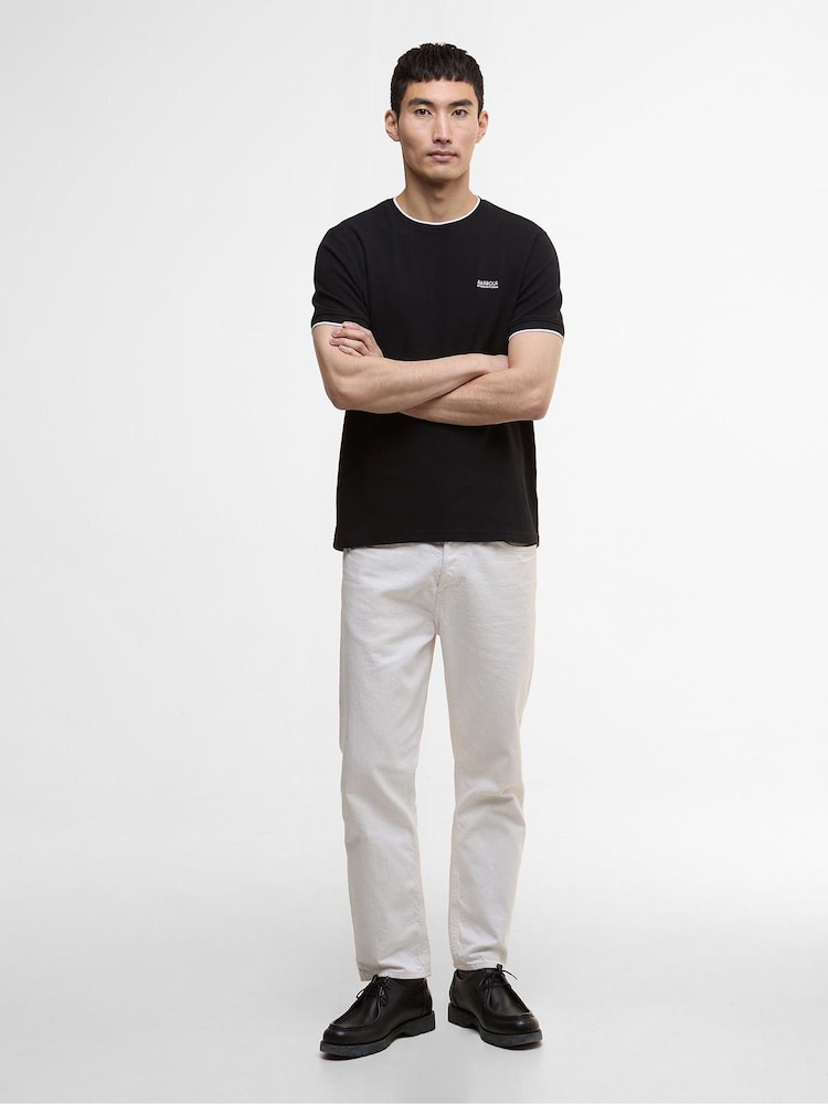 Barbour® International Black Seb T-Shirt - Image 2 of 6 Barbour® International Black Seb T-Shirt - Image 2 of 6