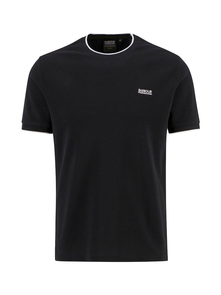 Barbour® International Black Seb T-Shirt - Image 6 of 6 Barbour® International Black Seb T-Shirt - Image 6 of 6
