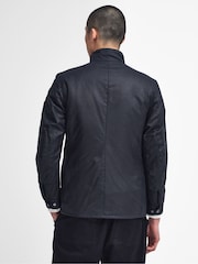 Barbour® International Blue Duke Wax Jacket - Image 3 of 13