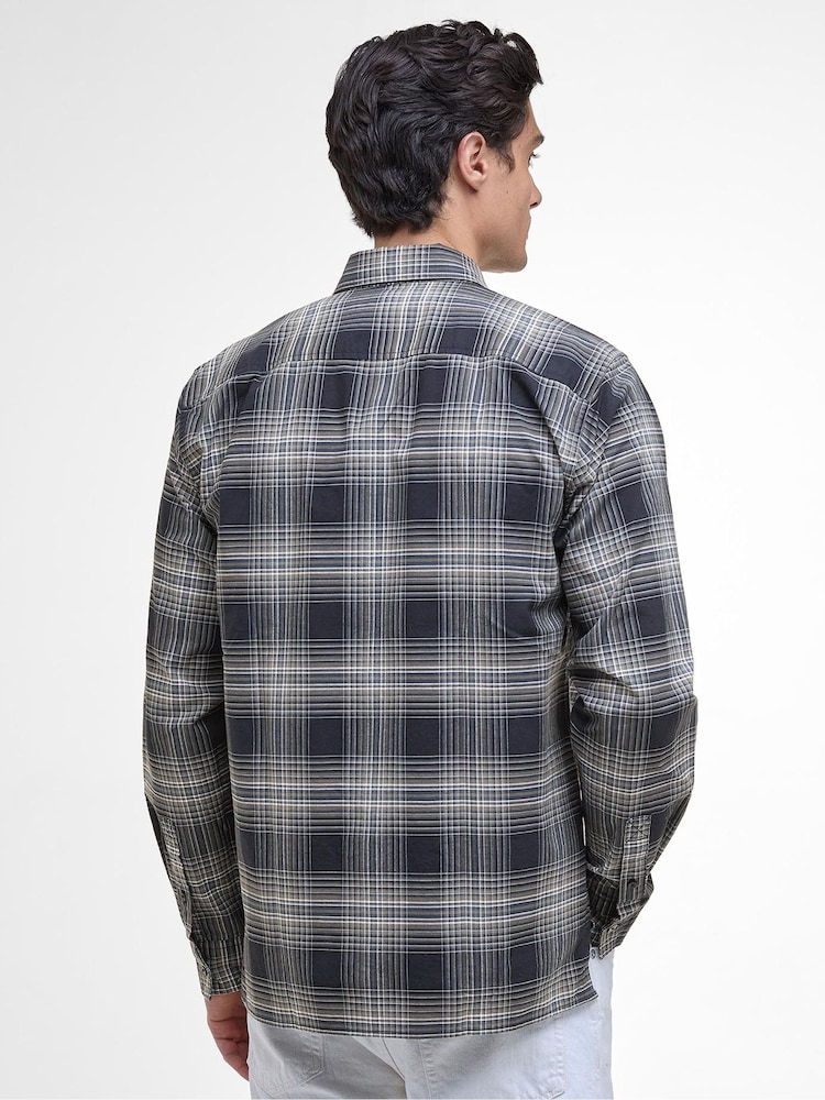 Barbour® International Blue Hall Shirt - Image 2 of 6 Barbour® International Blue Hall Shirt - Image 2 of 6
