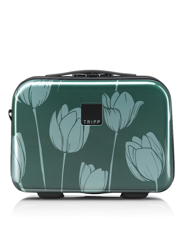 Tripp Green Tulip Vanity Case 25x37x17cm Ryanair Underseat - Image 1 of 4 Tripp Green Tulip Vanity Case 25x37x17cm Ryanair Underseat - Image 1 of 4