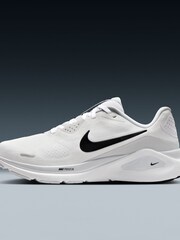 Nike White/Black Structure 26 Road Running Trainers - Image 11 of 11