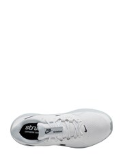 Nike White/Black Structure 26 Road Running Trainers - Image 6 of 11