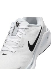 Nike White/Black Structure 26 Road Running Trainers - Image 8 of 11