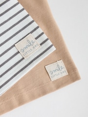 Mono/Neutral - Kurzarm-Baby-T-Shirts, 4 er-Pack (0Monate–2Jahre) - Bild 11 von 12