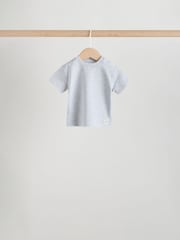 Mono/Neutral - Kurzarm-Baby-T-Shirts, 4 er-Pack (0Monate–2Jahre) - Bild 4 von 12