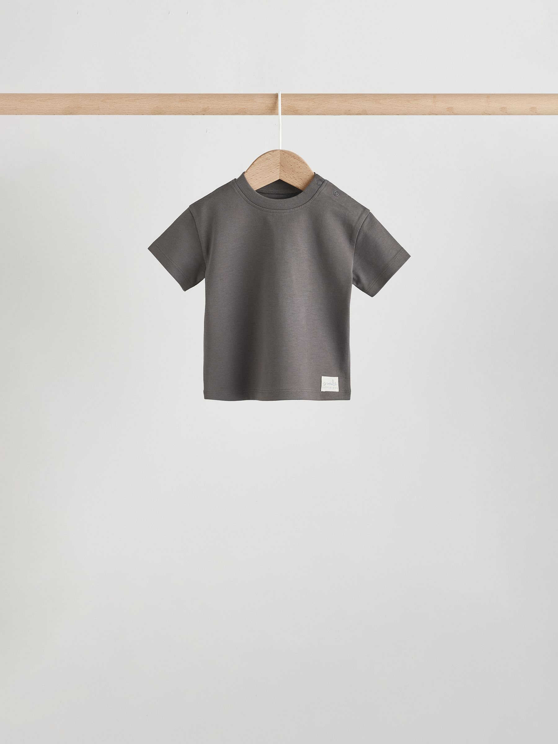 Next：日本 モノトーン/ニュートラル - 半袖ベビー Tシャツ 4枚組（0か