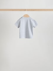 Mono/Neutral - Kurzarm-Baby-T-Shirts, 4 er-Pack (0Monate–2Jahre) - Bild 7 von 12