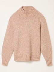 FatFace Fliss Natural Knitted Jumper - Image 5 of 5