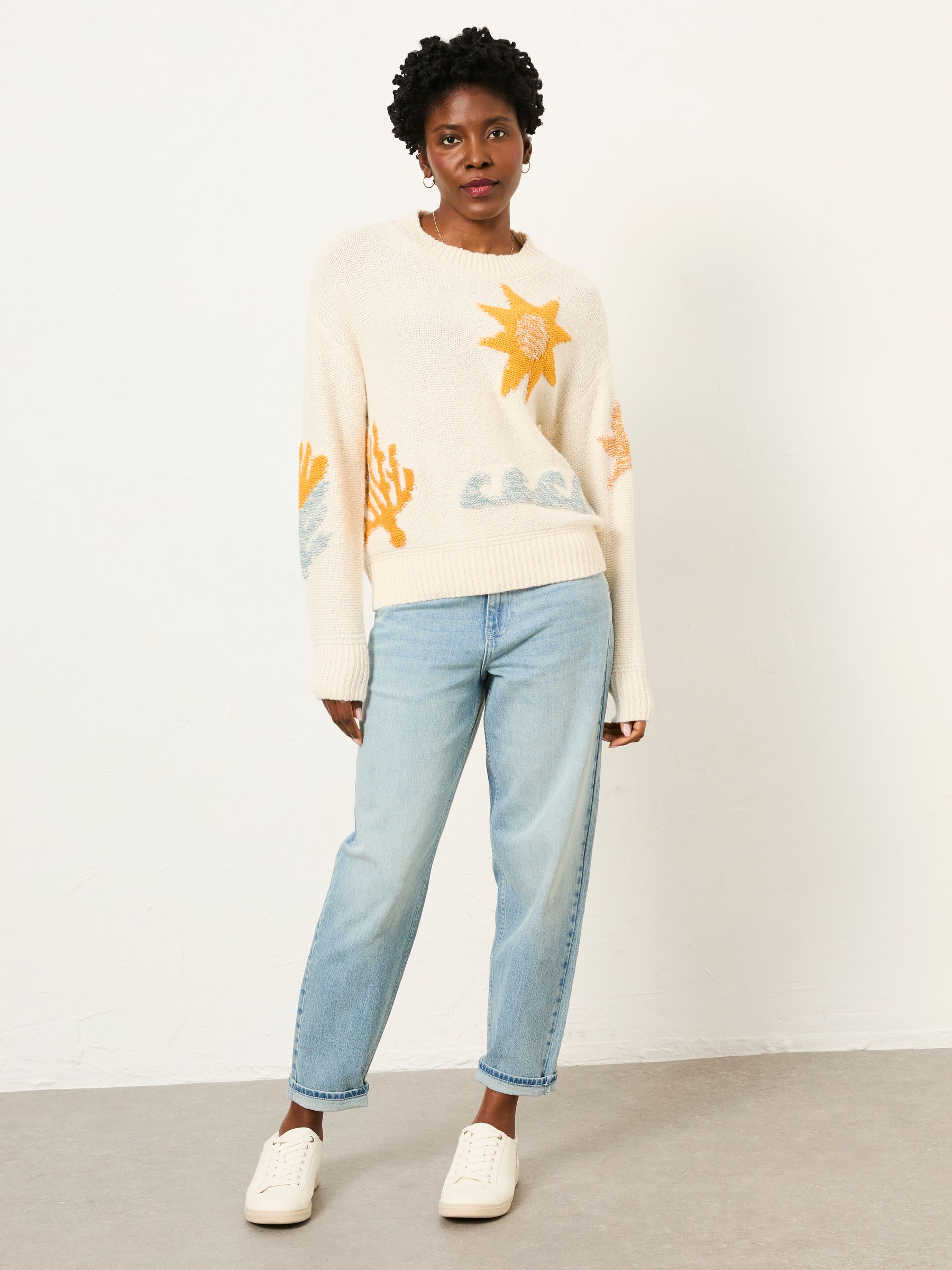 melt the lady two face knit / graymix ニット⁄セーター melt the 