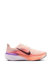 Nike Orange Pulse Pegasus 42 Road Running Trainers - Image 1 of 8
