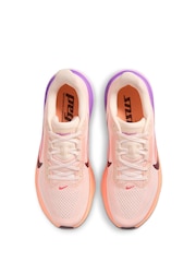 Nike Orange Pulse Pegasus 42 Road Running Trainers - Image 4 of 8