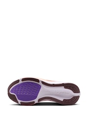 Nike Orange Pulse Pegasus 42 Road Running Trainers - Image 6 of 8