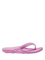 Nike Pink Marina Flip Flops - Image 1 of 4