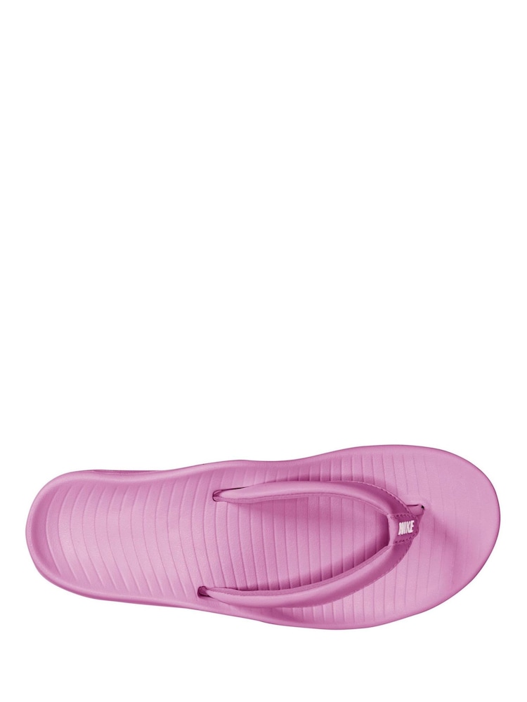 Nike Pink Marina Flip Flops - Image 4 of 4