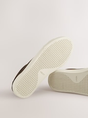 Schokoladenbraun - Canvas Longline Smart Casual Sneaker - Bild 6 von 7