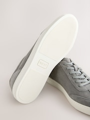 Grey Suede Smart Trainers - Image 5 of 5