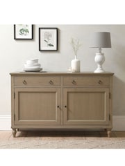 Cotswold Company Smoked Elkstone Oak Large Sideboard - Image 2 of 6