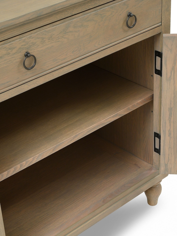 Cotswold Company Smoked Elkstone Oak Large Sideboard - Image 6 of 6