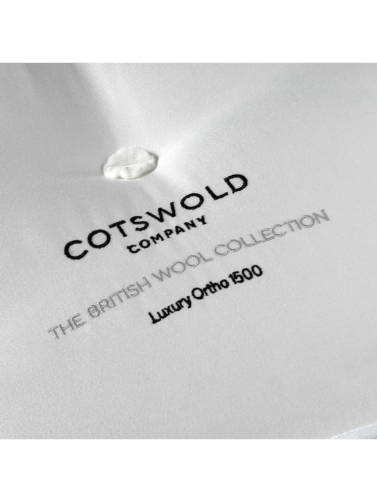 Cotswold Company The British Wool Collection Luxury Ortho 1500 Mattress - Image 3 of 3