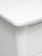 Cotswold Company White Berkeley Oak 4 Drawer Chest - Image 6 of 6