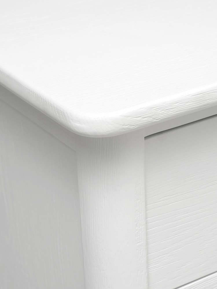 Cotswold Company White Berkeley Oak 4 Drawer Chest - Image 6 of 6 Cotswold Company White Berkeley Oak 4 Drawer Chest - Image 6 of 6