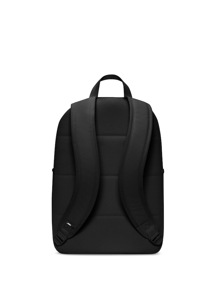 Nike Black Heritage 2.0 Backpack (23L) - Image 2 of 6 Nike Black Heritage 2.0 Backpack (23L) - Image 2 of 6