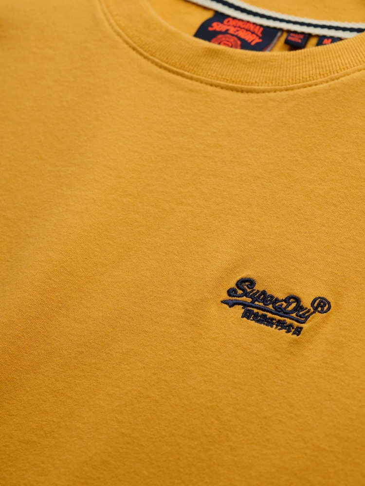 Superdry Brown Essential Logo T-Shirt - Image 6 of 6 Superdry Brown Essential Logo T-Shirt - Image 6 of 6