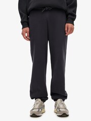 Superdry Black Blank Oversized Joggers - Image 1 of 8
