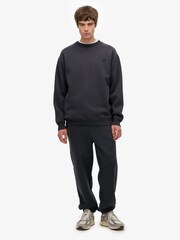 Superdry Black Blank Oversized Joggers - Image 3 of 8